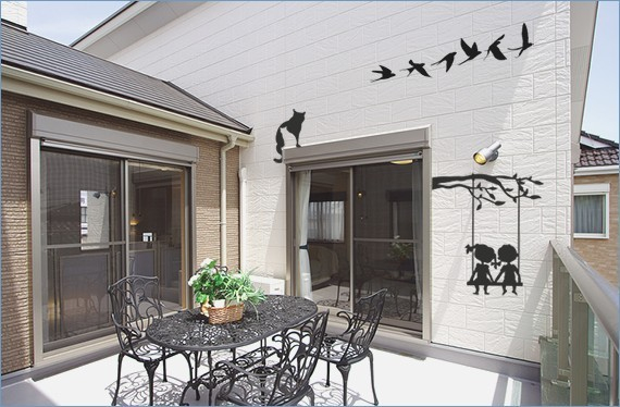 Decoration Exterieur Mur Maison - Le Spécialiste De La ... concernant Decoration Murale Terrasse