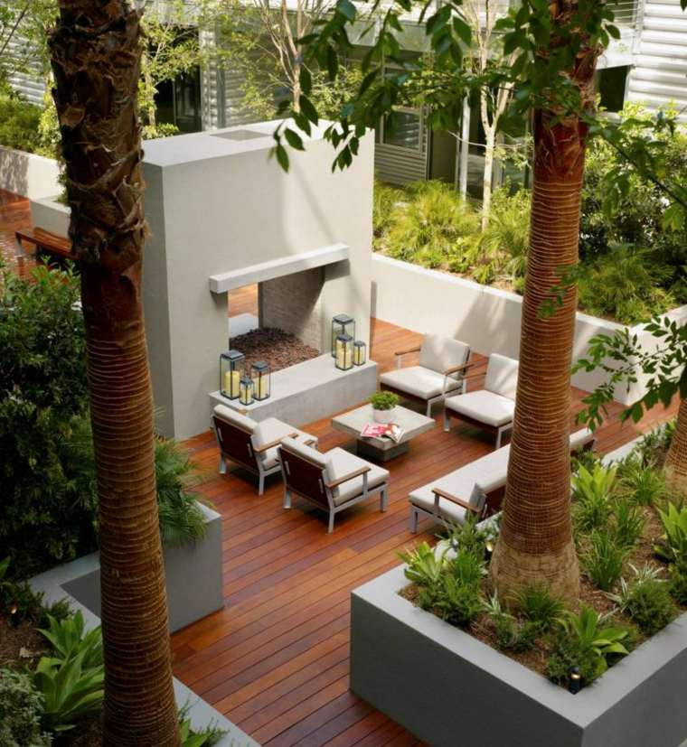 Décoration Jardin Terrasse En 25 Exemples Modernes dedans Deco Terrasse Zen