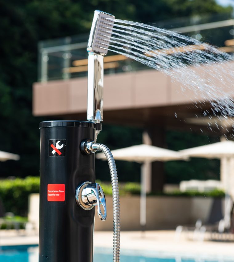 Douche Solaire De 10 Litres,Pour Le Jardin Et La Piscine ... avec Douche Solaire Pour Piscine