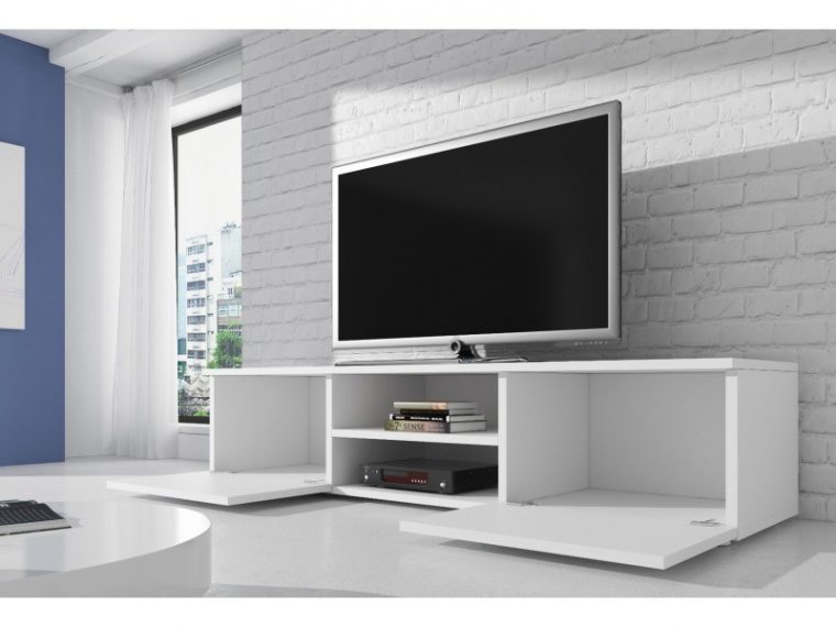 E-Com - Meuble Tv Armoire Tele Table Television &quot;Vegas ... intérieur Meuble Tele Conforama