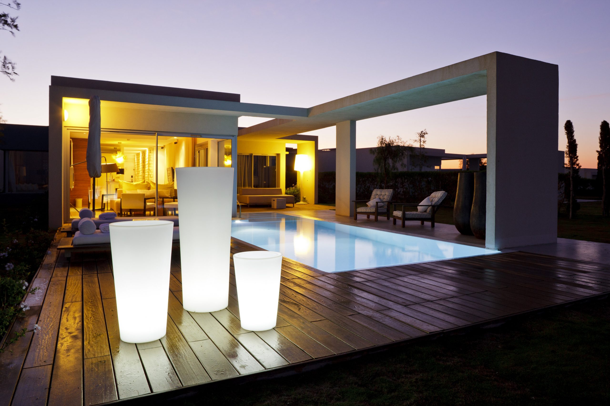 Éclairage Terrasse Design - Eclairage Extérieur tout Deco Exterieur Design