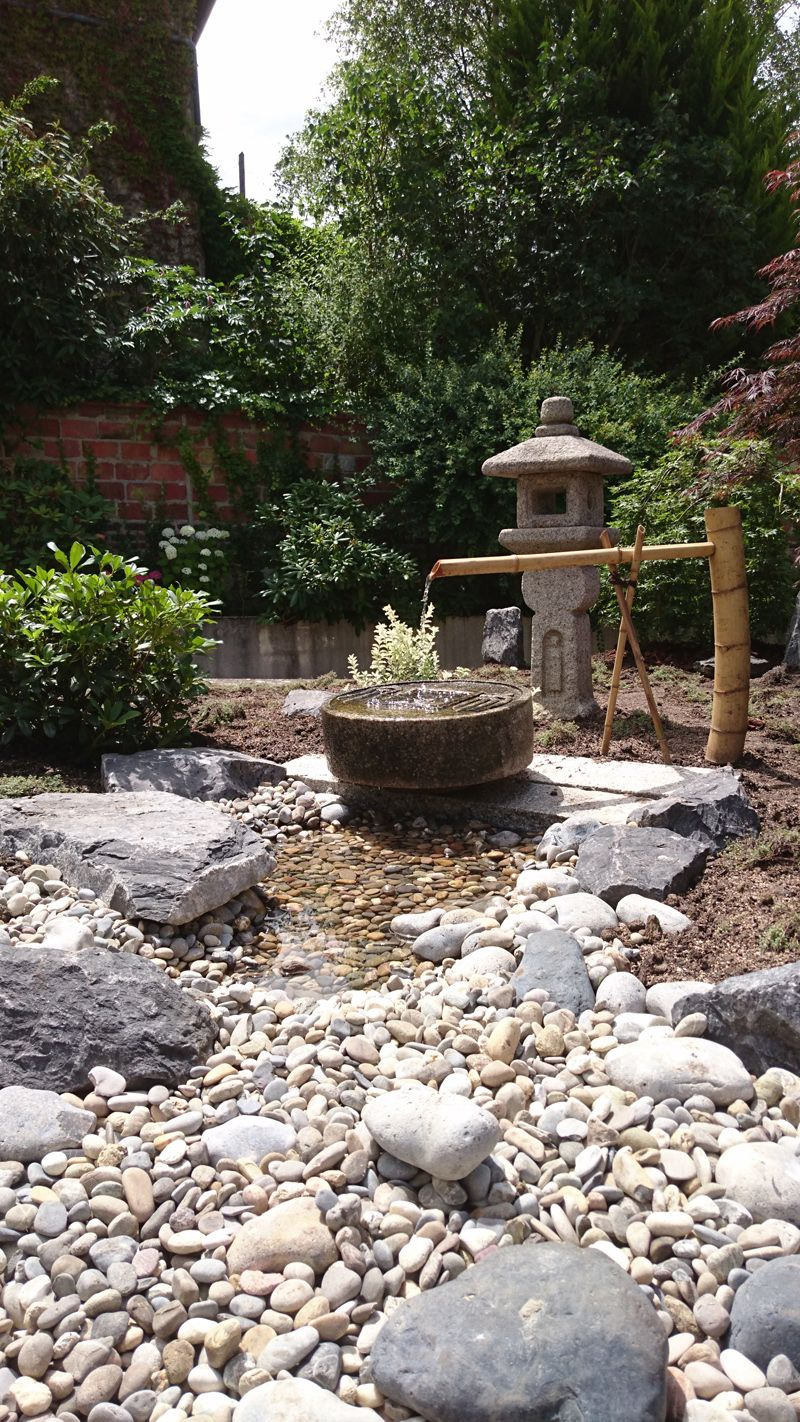 Épinglé Par Jardin Japonais Sur Notre Entreprise | Jardin ... concernant Fontaine Jardin Japonais