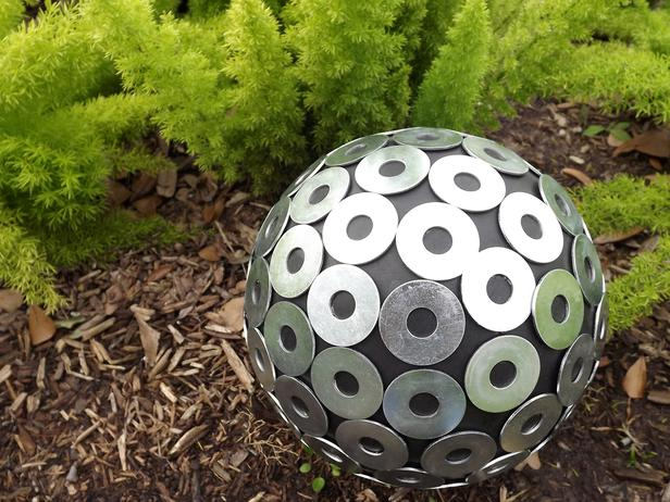 Esferas Decorativas Para El Jardín - Guía De Manualidades concernant Boule Decorative Jardin