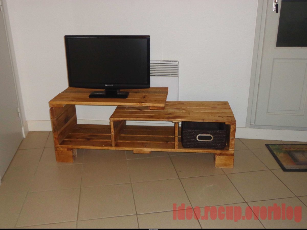 comment faire un meuble tv en bois