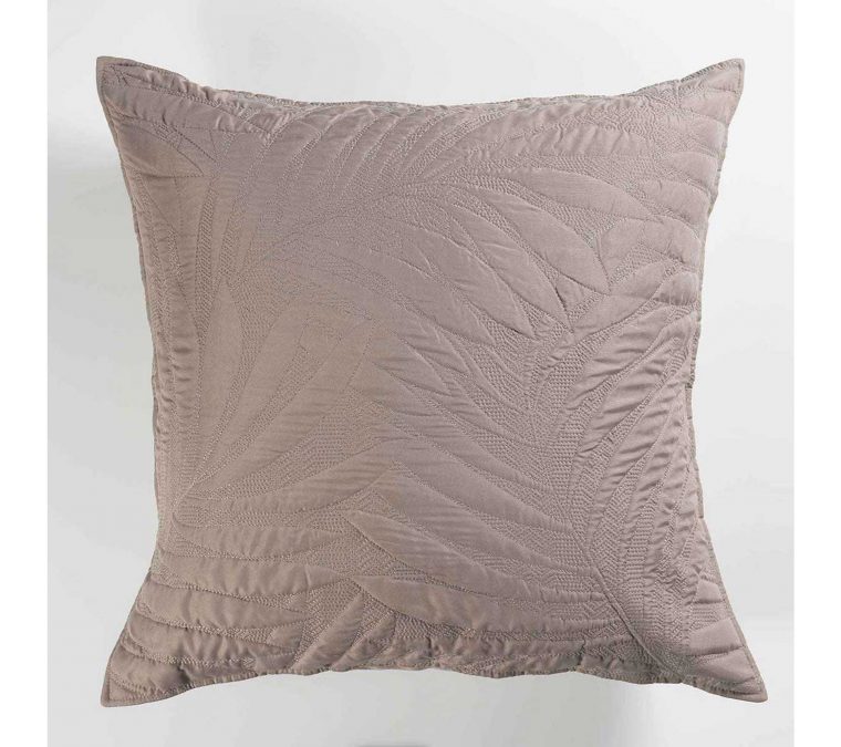 Housse De Coussin &quot;Alesia&quot; 60 X 60 Cm Taupe - Housse De ... dedans Housse De Coussin 60X60