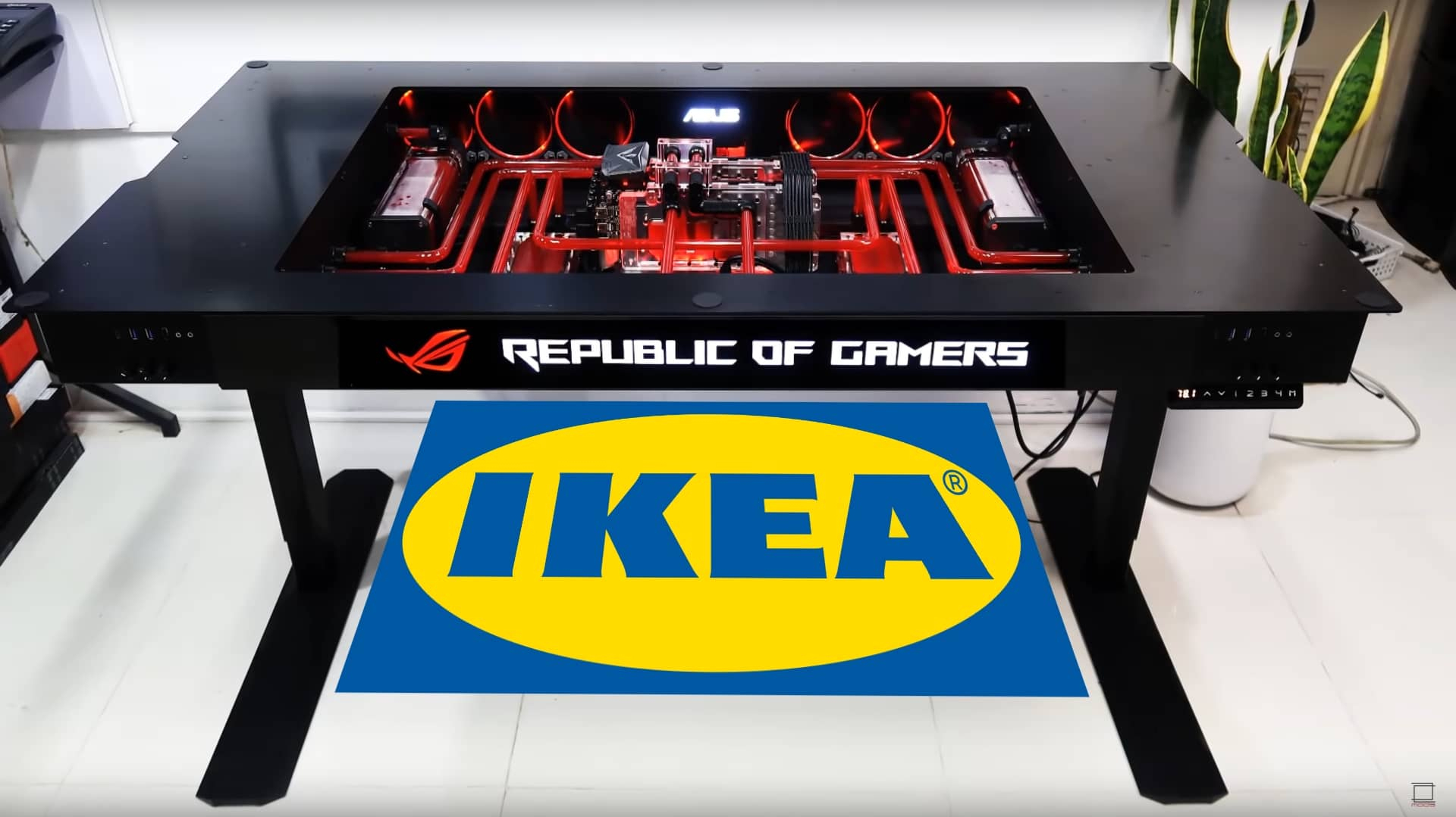 Ikea Et Asus Rog Vont Sortir Une Gamme De Meubles Gaming concernant Meuble Geek