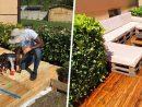 Il A Seulement Investi 300 Euros Pour La Construction De ... avec Construire Une Terrasse En Palette