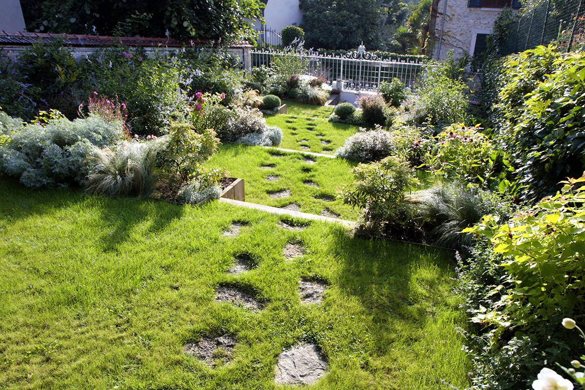 Jardin En Pente - Architecte Paysagiste À Meudon, Jardin ... avec Architecte De Jardin