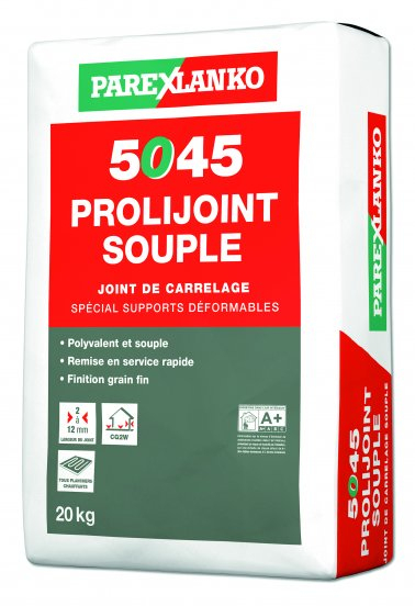 Joint De Carrelage 5045 Prolijoint Souple Gris Perle Joint ... avec Joint Souple Carrelage