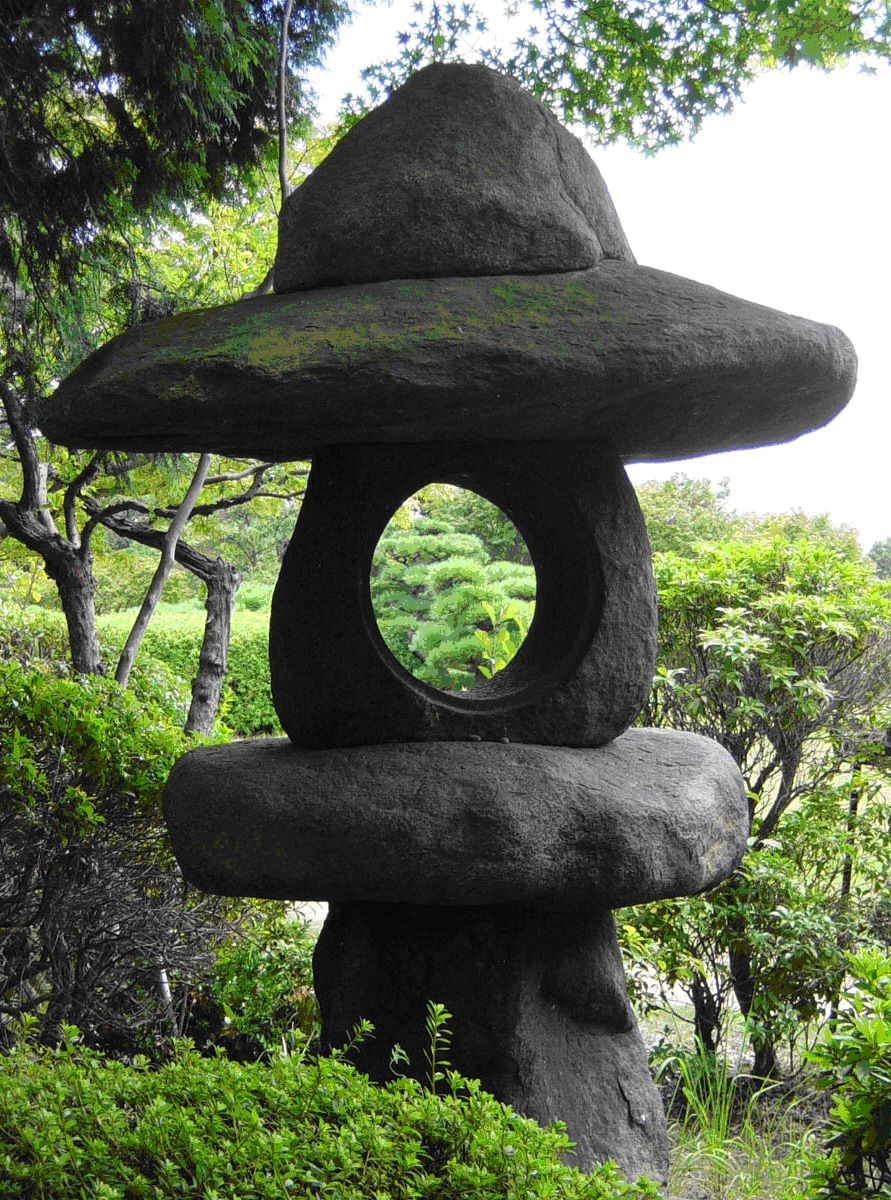 Lanterne Japonaise - -Jardin Japonais- | Jardin Japonais ... dedans Lanterne Japonaise Jardin Zen