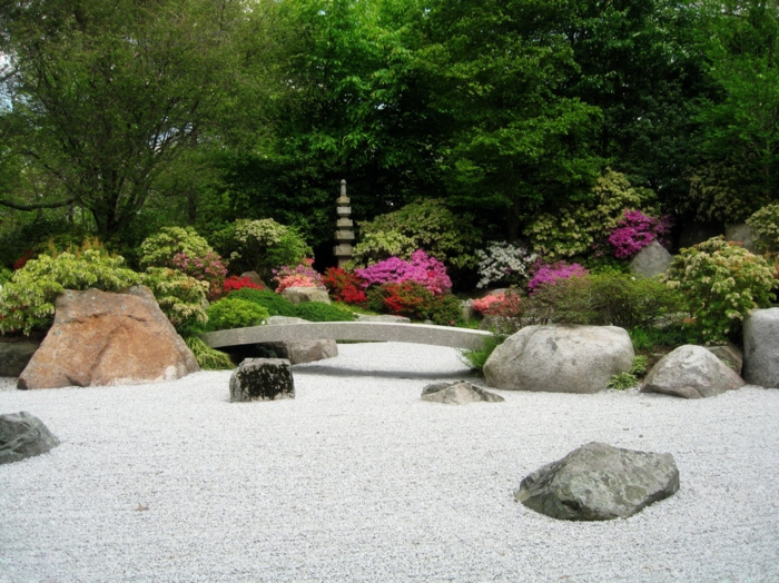 Le Jardin Zen Japonais En 50 Images - Archzine.fr intérieur Jardin Sec Japonais