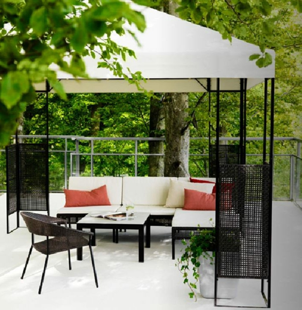 Le Meuble De Jardin Ikea Crée Des Espaces Jolis Et ... pour Mobilier De Jardin Ikea