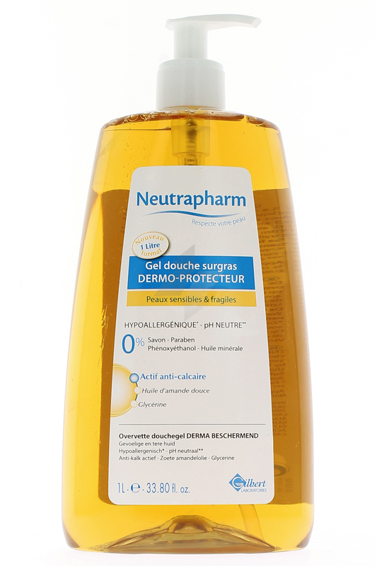 Mesoigner - Gel Douche Surgras Neutrapharm 1L pour Gel Douche Hypoallergénique