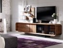Meuble Tv Design De Luxe | Meuble Télé &amp; Hifi Haut De ... pour Meuble Tele Haut