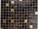 Mosaique Pate De Verre Mur Et Sol Goldline-Vog - Carrelage ... concernant Carrelage Pate De Verre