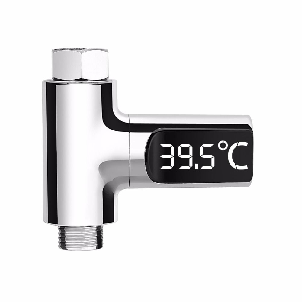 Numérique Douche D'Eau Thermomètre Led Affichage D'Eau À À ... encequiconcerne Thermomètre De Douche