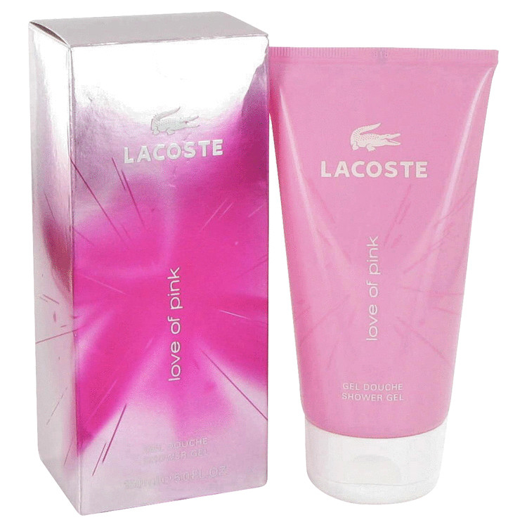 Parfum Love Of Pink Lacoste | Gel Douche 150 Ml ... dedans Gel Douche Lacoste