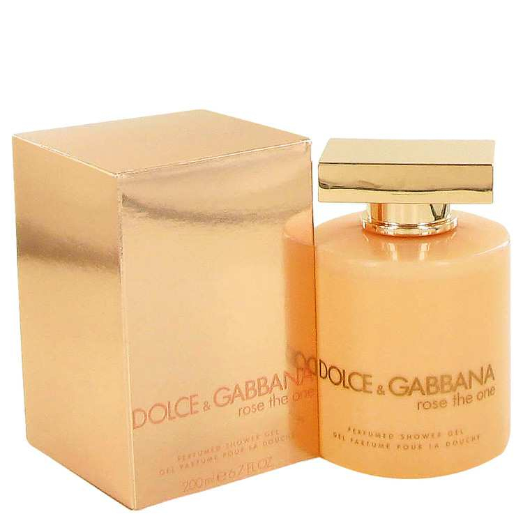 Parfum Rose The One Dolce &amp; Gabbana | Gel Douche 200Ml ... à Gel Douche De Marque Pas Cher