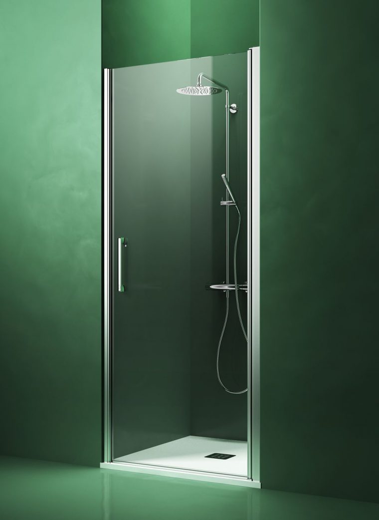 Paroi De Douche Battante - Dedalo Niche 1 - Arblu - En Verre à Paroi De Douche Haut De Gamme