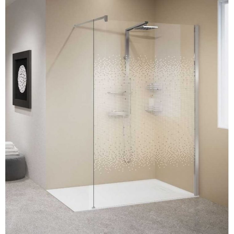 Paroi Fixe Kuadra H 117-120 Cm Novellini Salle De Bains tout Paroie De Douche Fixe