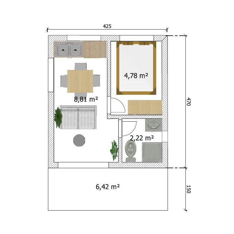 Pin On Small House avec Amanager Un Petit Jardin De 20M2