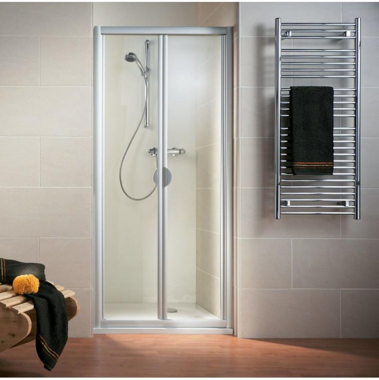 Porte De Douche Pliante, Verre Transparent, Phoenix Ii ... intérieur Profilé Porte De Douche