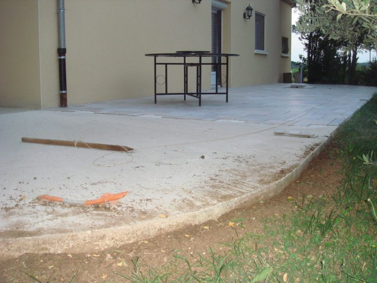 Pose De Carrelage Exterieur Sur Chape Beton Modele Type ... dedans Chape Beton Exterieur