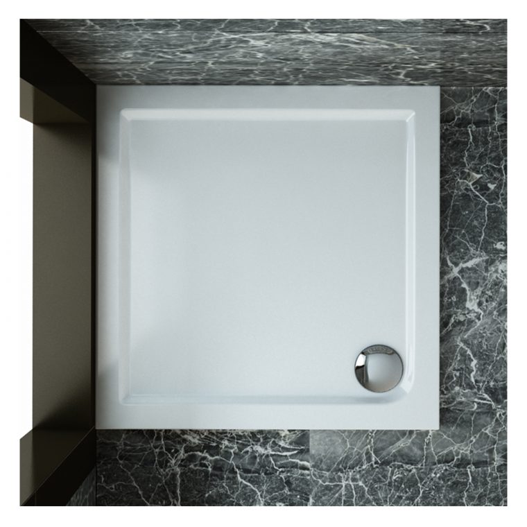 Receveur De Douche Extra Plat 76X76X4Cm Bac A Douche ... concernant Bac À Douche Extra Plat