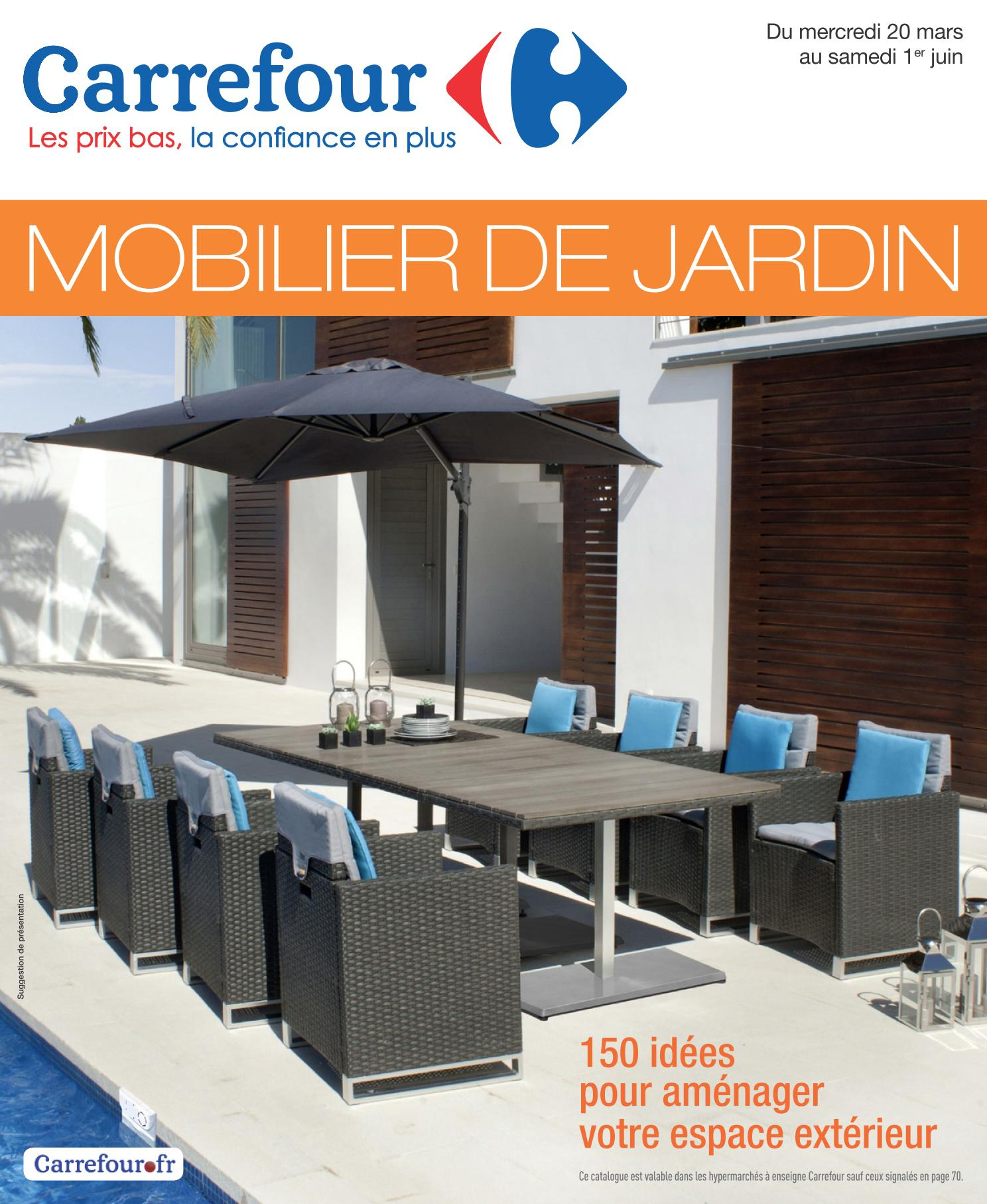 Salon De Jardin Carrefour - Idées De Décoration Intérieure ... intérieur Salon De Jardin Resine Carrefour