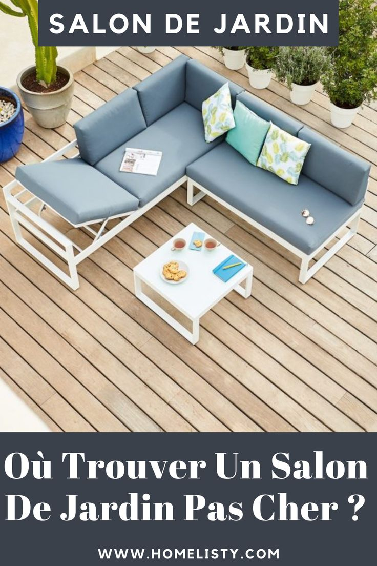 Salon De Jardin Pas Cher : Bonnes Adresses &amp; Bons Plans ... avec Salon De Terrasse Pas Cher