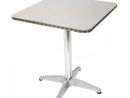 Table Bistrot Aluminium - Achat / Vente Table Bistrot ... pour Table De Terrasse Pas Cher