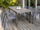 Table De Jardin Extensible En Aluminium Zahara 240/300 Cm ... concernant Table De Jardin Tressa