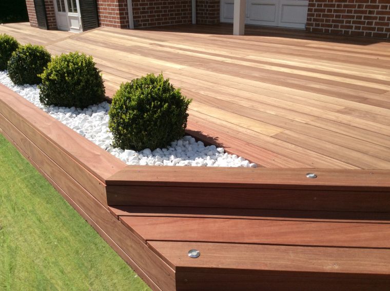 Terrasse Bois Avec Jardiniere pour Plan Terrasse Bois