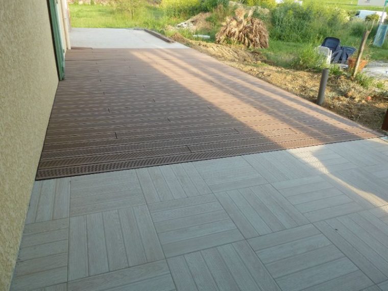 Terrasse Composite Et Carrelage destiné Modele De Terrasse En Carrelage