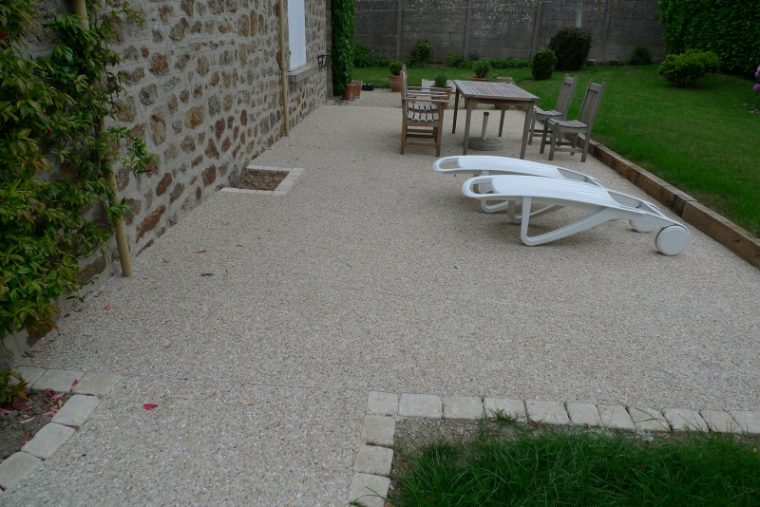 Terrasse En Béton Désactivé - Mailleraye.fr Jardin encequiconcerne Dalle Beton Pour Terrasse