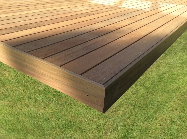 Terrasse En Bois Exotique Ipé - Galaxy Jardin encequiconcerne Terrasse Bois Ipe