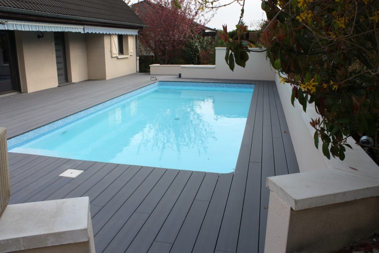 Terrasse Piscine Noire pour Piscine De Terrasse