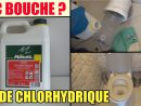 Toilette Wc Bouché ? Test De L'Acide Chlorhydrique Pour ... encequiconcerne Douche Bouchée Que Faire