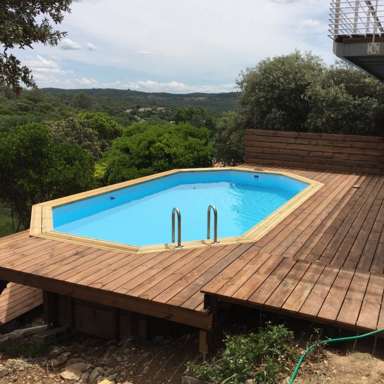 Tour De Piscine | Frères 2 Bois pour Tour De Piscine En Bois