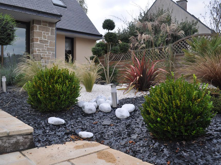 Travaux De Création De Jardin Dans Le 56 - Guillemin ... intérieur Craation De Jardin