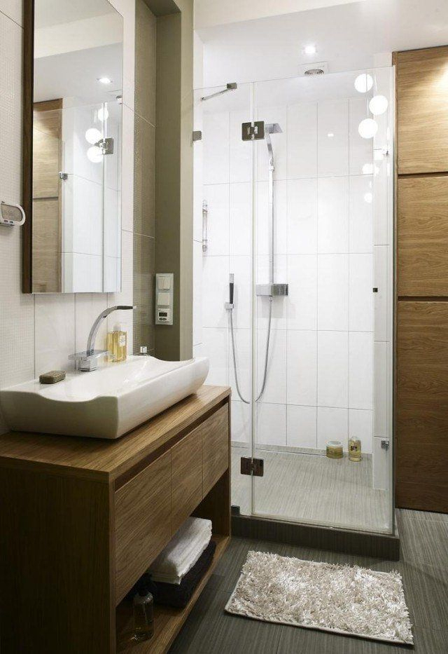 28 Idées D'Aménagement Salle De Bain Petite Surface Dedans Salle De ... serapportantà Salle De Bain Avec Douche Italienne Moderne