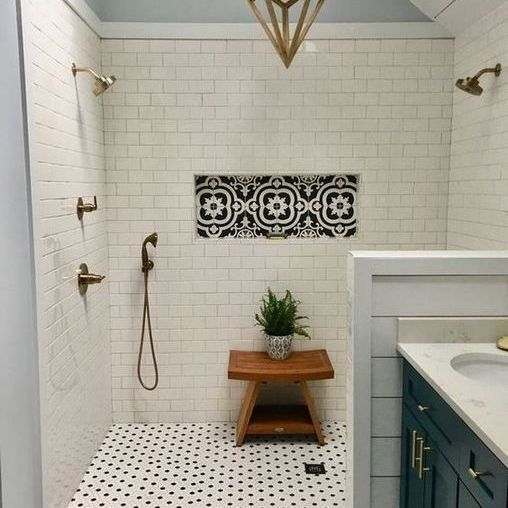 38+The Most Popular Vintage Bathroom Ideas | Douche Italienne Design ... serapportantà Salle De Bain Douche Italienne Sans Vitre