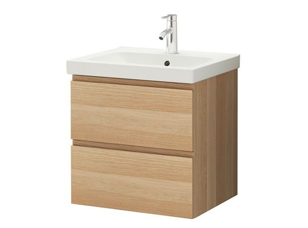8 Small Bathroom Decorating Tips From Joel Bray In 2020 | Ikea Sinks ... concernant Ensemble Meuble Salle De Bain 40 Cm Largeur Ikea