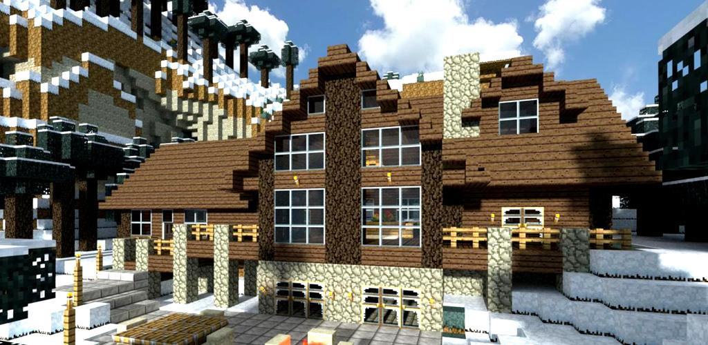 Construction D'Une Maison Moderne À Minecraft - Maison - Zenidees pour Comment Faire Une Salle De Bain Moderne Dans Minecraft