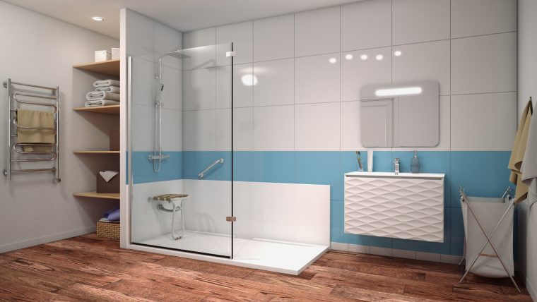 Découvrez Le Bon Plan Cabine De Douche Senior - Avenir Rénovations intérieur Salle De Bain Italienne Pour Senior