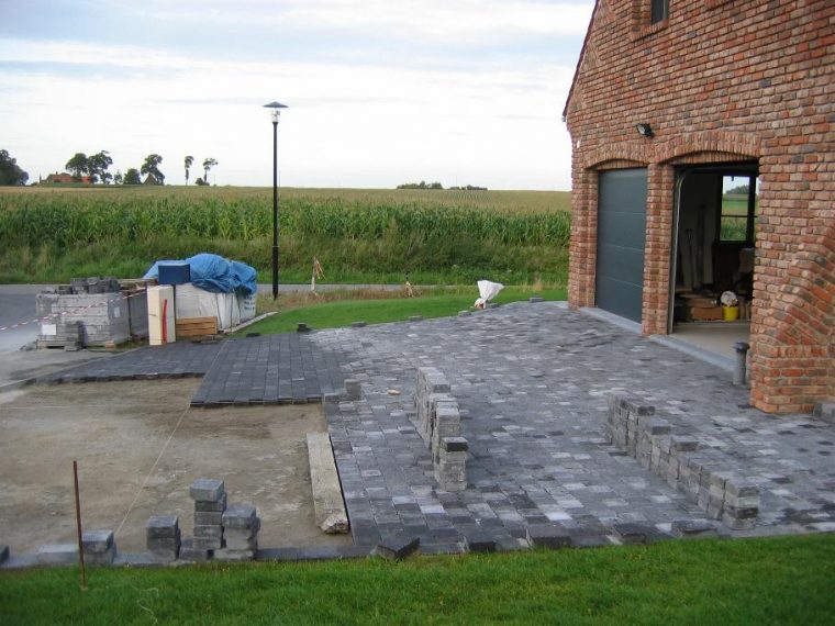 Faire Sa Terrasse En Pave Autobloquant - Veranda-Styledevie.fr tout Terrasse Beton Mise En Oeuvre Veranda Styledevie Fr