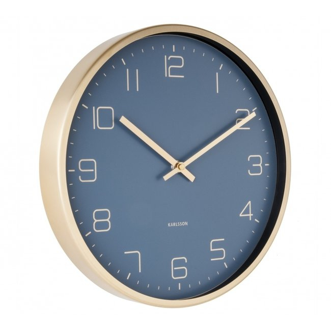 Horloge Murale 'Elegance' - Karlsson Design Clocks - Axeswar Design intérieur Horloge Murale Design Salle De Bain