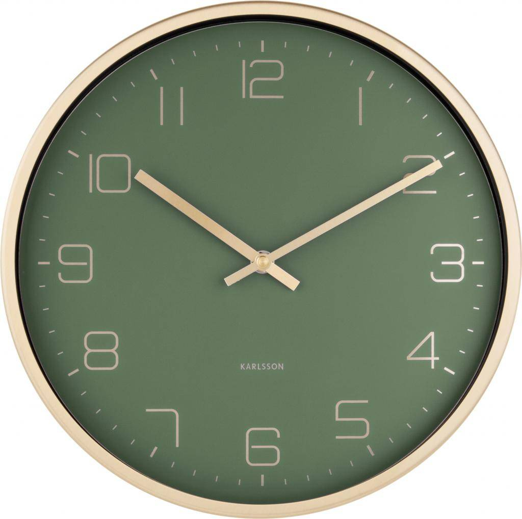Horloge Murale 'Elegance' - Karlsson Design Clocks - Axeswar Design serapportantà Horloge Murale Design Salle De Bain