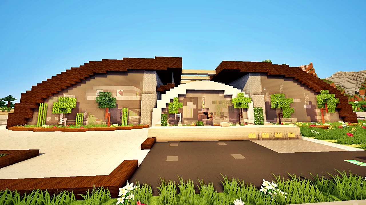 Idee Maison Minecraft tout Comment Faire Une Salle De Bain Moderne Dans Minecraft