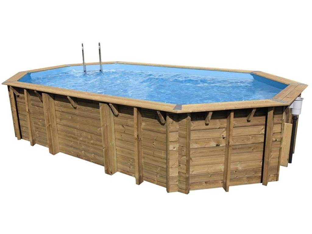 Kit Piscine Bois Nortland Ubbink Azura Octogonale 400X750X130Cm Liner ... tout Kit Piscine Bois Nortland Ubbink Azura Octogonale